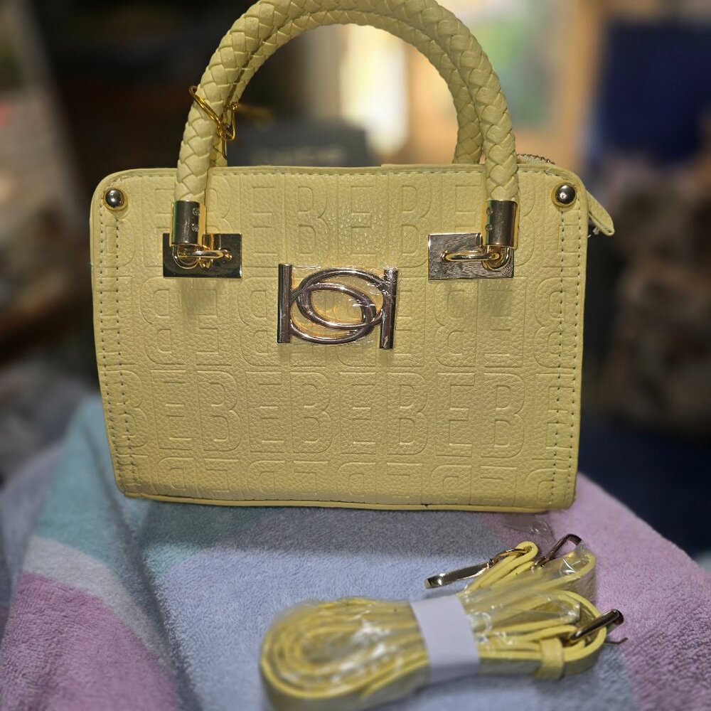 Bebe NWT Women's Alexandra Small Satchel Bag